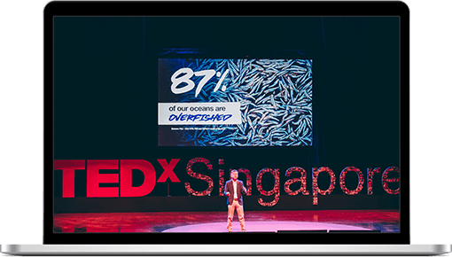TEDx Presentation Design Example